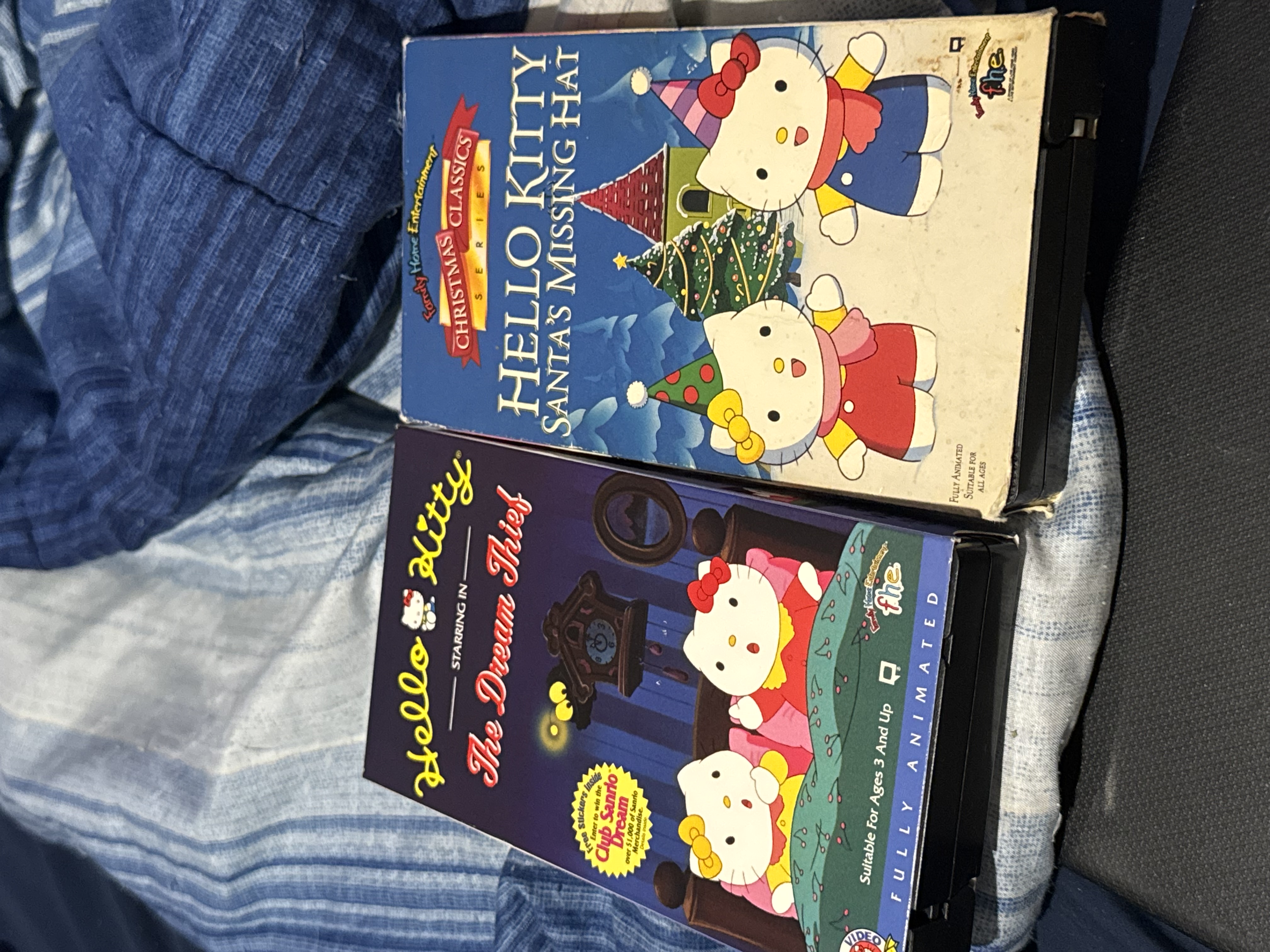 Hello Kitty VHS Tapes