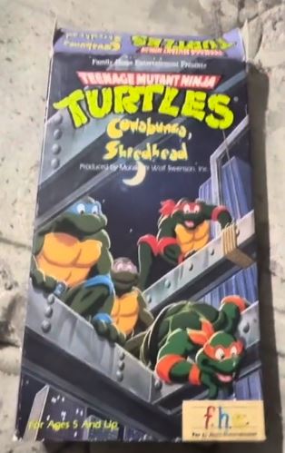 TMNT VHS Tapes